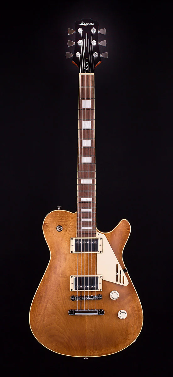 MAGNETO VV-1RC/LTBR VELVET GUITARRA ELECTRICA LIGHT BROWN STAIN