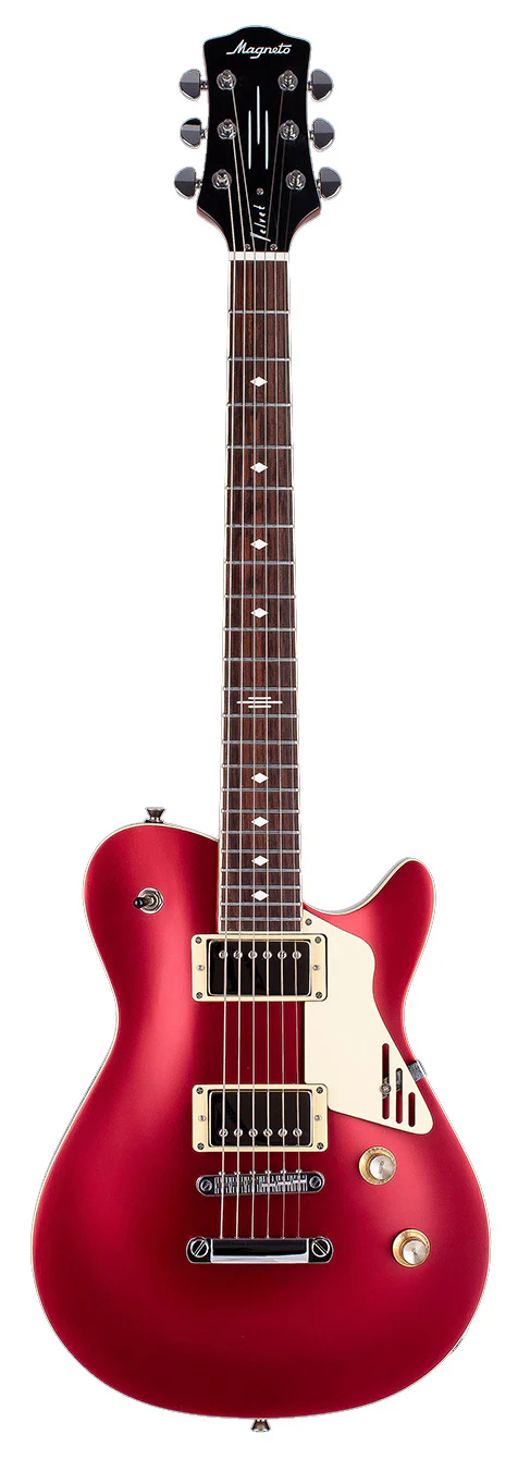 MAGNETO VV-4400RC CARS U-ONE VELVET DELUXE GUITARRA ELECTRICA CANDY RED SILK