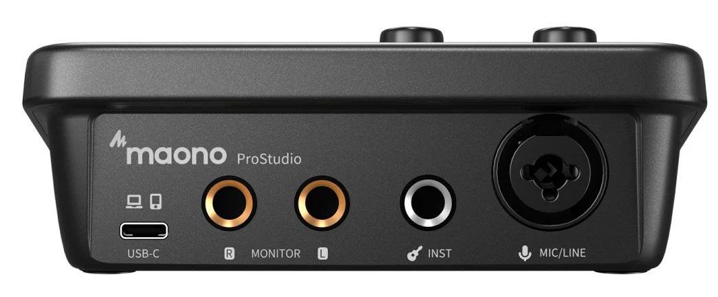 MAONO PS22 LITE INTERFAZ DE AUDIO USB 2 ENTRADAS - Image 2