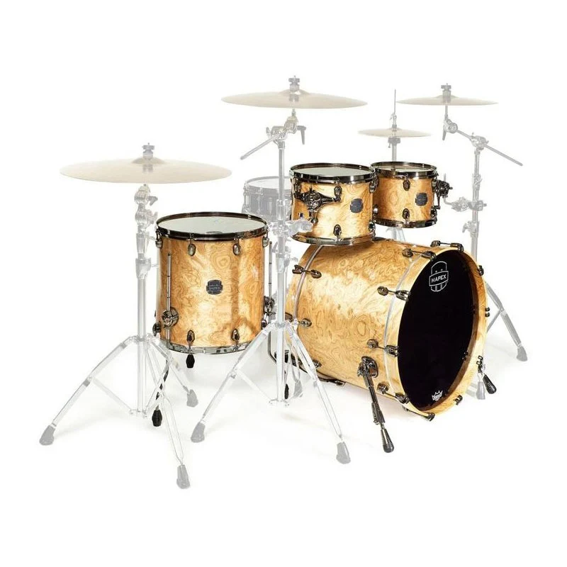 MAPEX SV504X BMXN SATURN BATERIA ACUSTICA NATURAL MAPLE BURL.