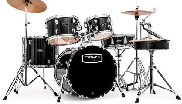 MAPEX TNM5844FTCUDK TORNADO BATERIA ACUSTICA CON HERRAJES NEGRA - Image 2