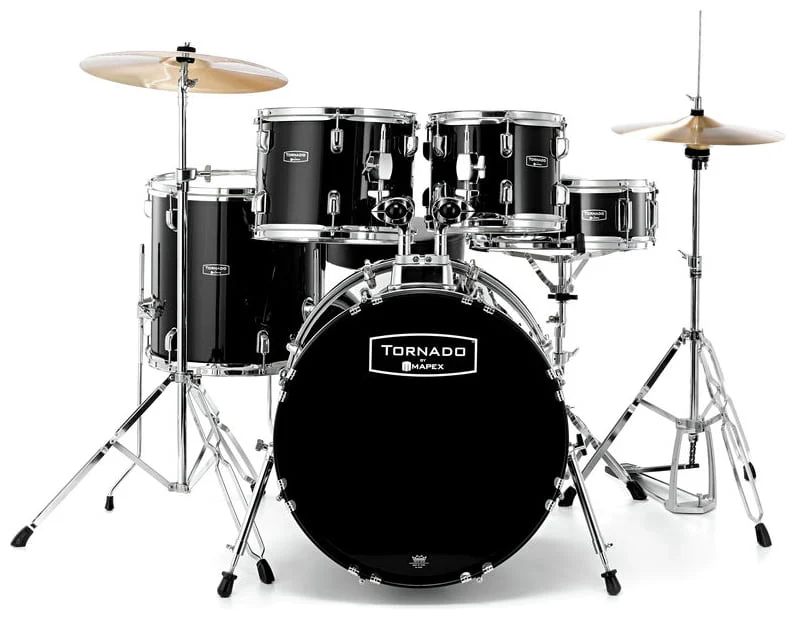 MAPEX TNM5844FTCUDK TORNADO BATERIA ACUSTICA CON HERRAJES NEGRA - Image 4