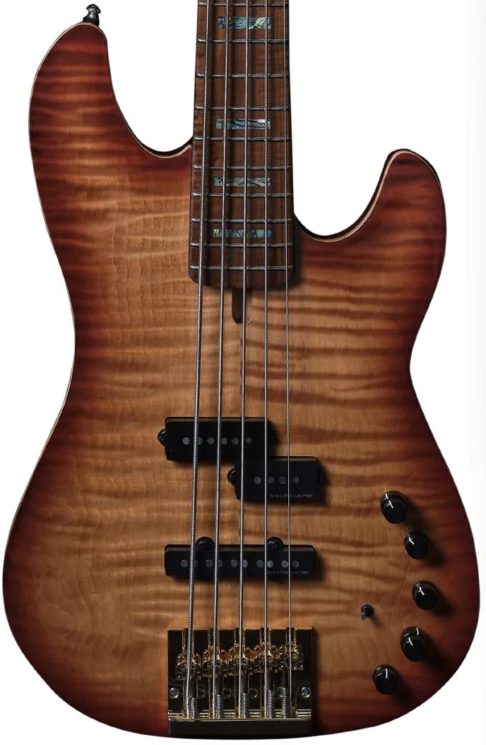 MARCUS MILLER P10 DX-5 TS BAJO ELECTRICO 5 CUERDAS TOBACCO SUNBURST - Image 2