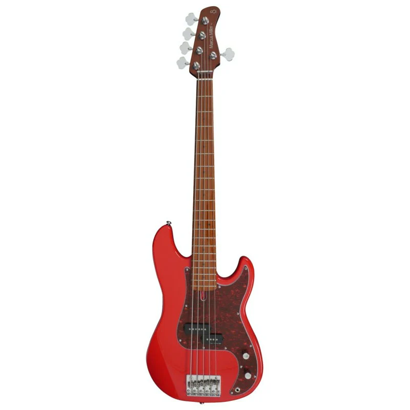 MARCUS MILLER P5 ALDER-5 2ND GEN DRD BAJO ELECTRICO 5 CUERDAS DAKOTA RED
