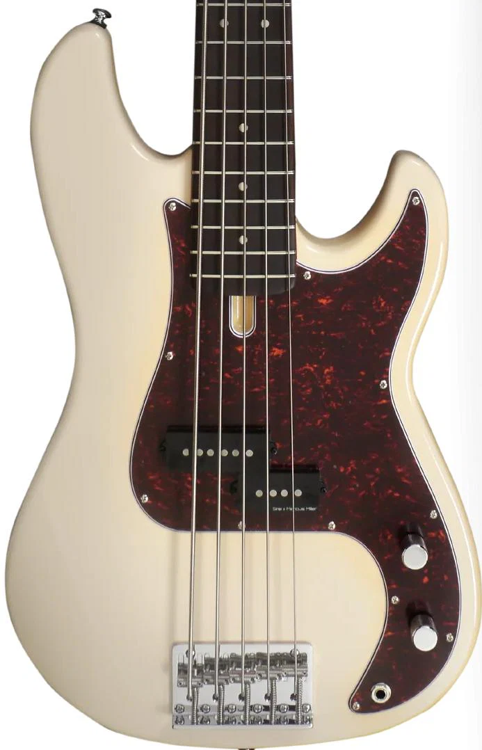 MARCUS MILLER P5R ALDER-5 VWH BAJO ELECTRICO 5 CUERDAS VINTAGE WHITE - Image 2