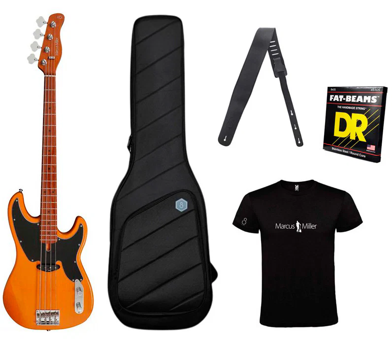 MARCUS MILLER SET D5 ALDER-4 BB PACK BAJO ELECTRICO BUTTERSCOTCH BLONDE