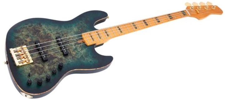 MARCUS MILLER V10-4 TGS BAJO ELECTRICO TRANSPARENT GREEN SATIN - Image 5