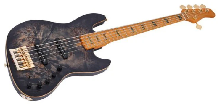 MARCUS MILLER V10-5 TBLKS BAJO ELECTRICO 5 CUERDAS TRANSPARENT BLACK SATIN - Image 5