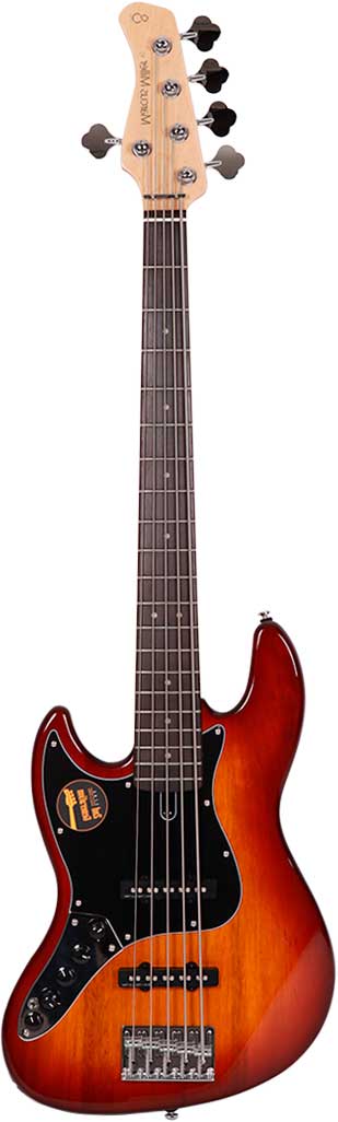 MARCUS MILLER V3-5 TS LH 2ND GEN BAJO ELECTRICO PARA ZURDOS TOBACCO SUNBURST