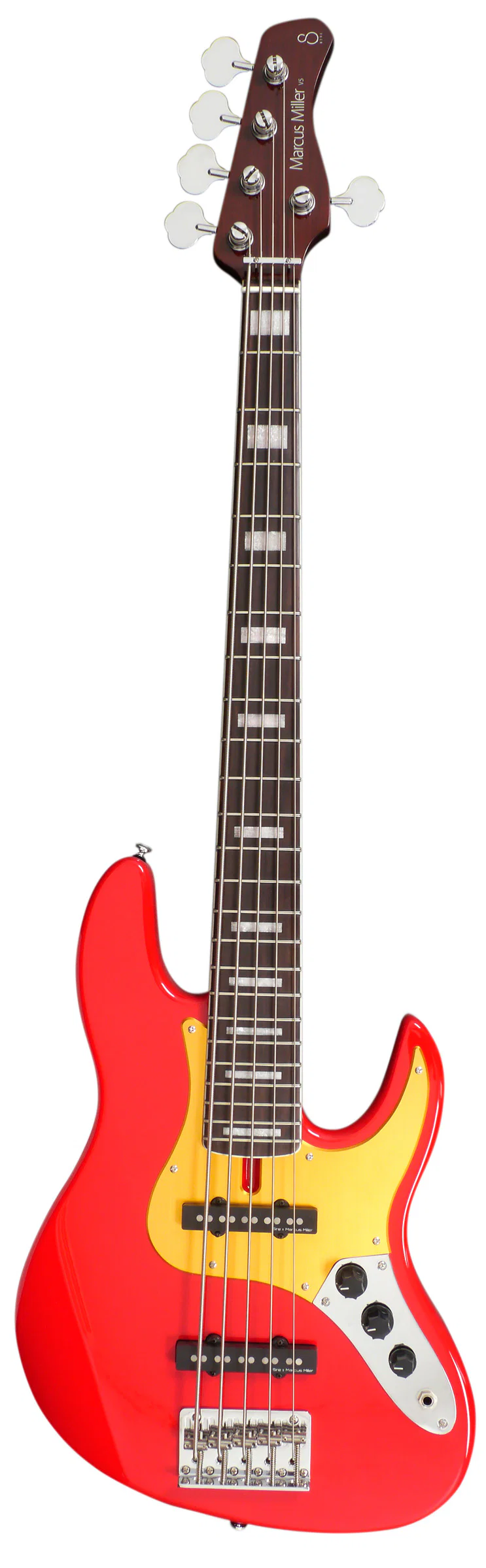 MARCUS MILLER V5 24-5 DRD BAJO ELECTRICO 5 CUERDAS DAKOTA RED