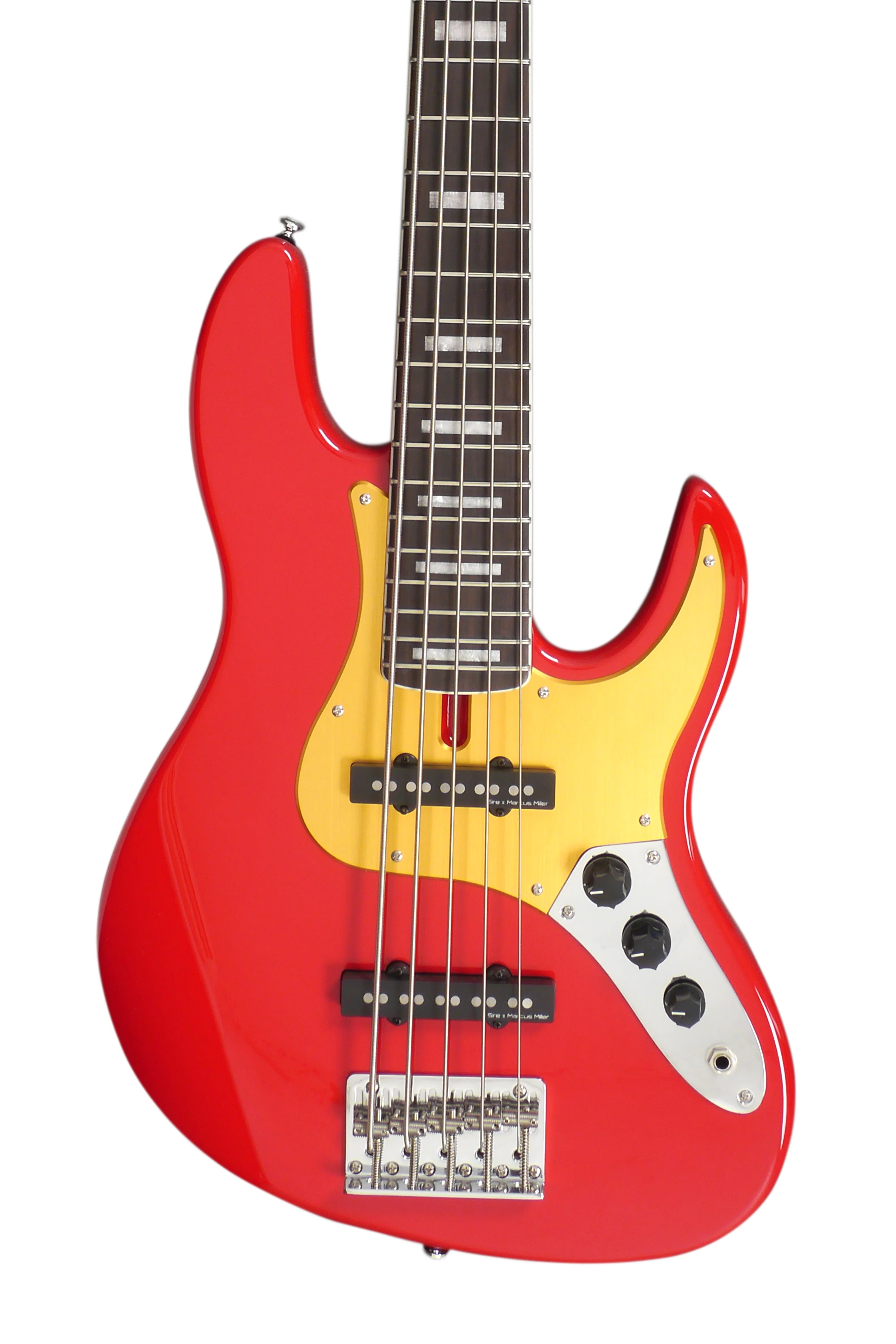 MARCUS MILLER V5 24-5 DRD BAJO ELECTRICO 5 CUERDAS DAKOTA RED - Image 2