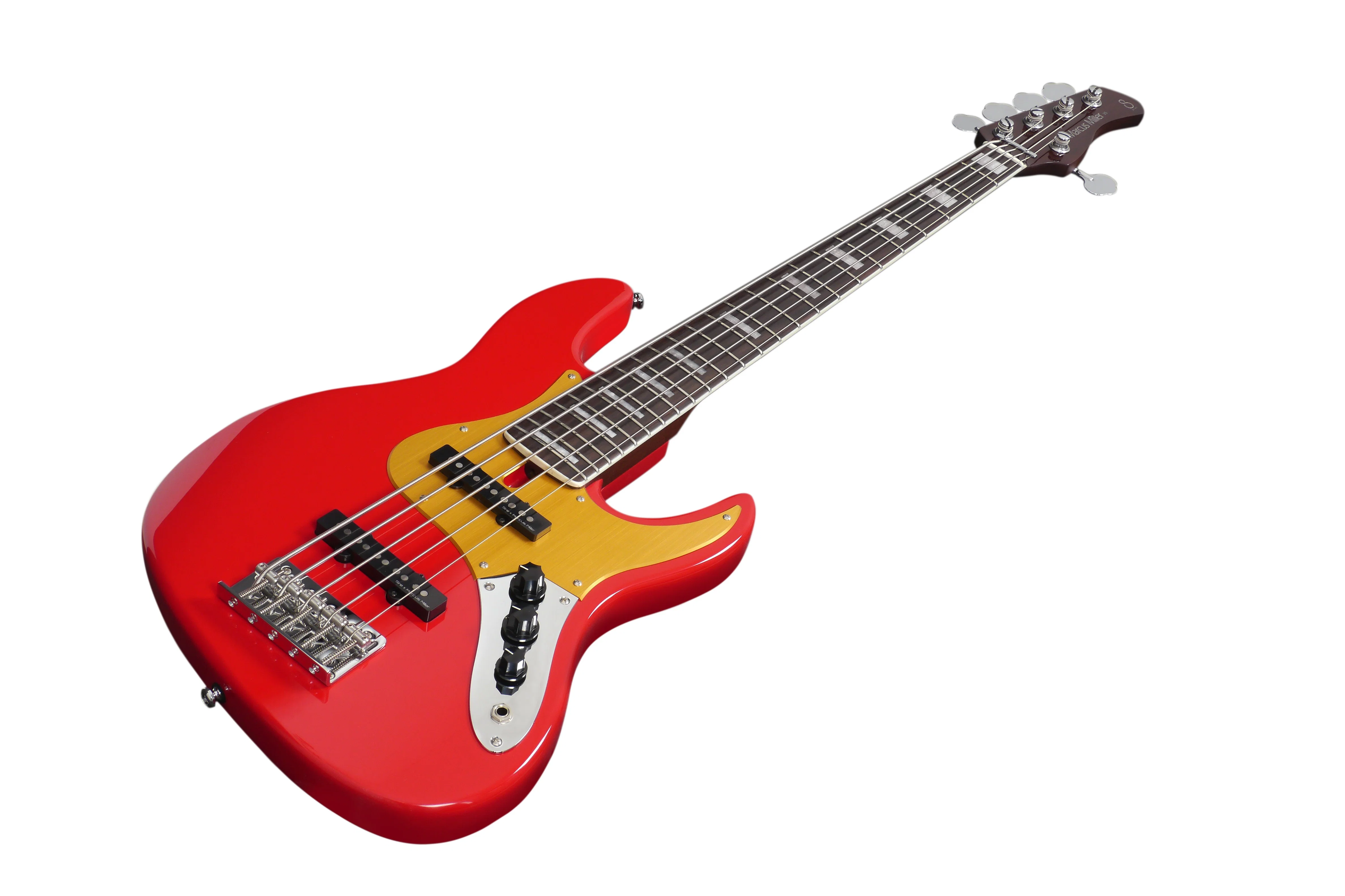 MARCUS MILLER V5 24-5 DRD BAJO ELECTRICO 5 CUERDAS DAKOTA RED - Image 4