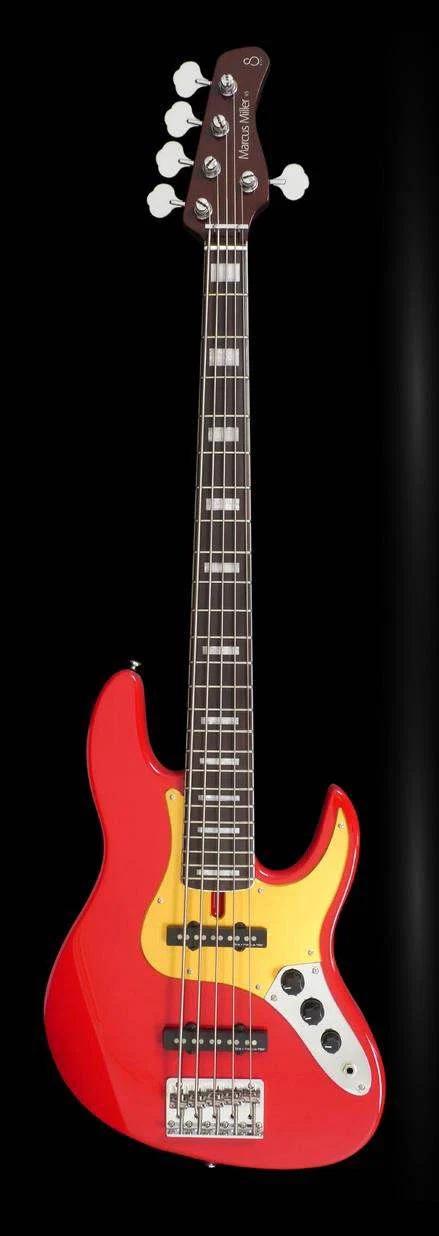 MARCUS MILLER V5 24-5 DRD BAJO ELECTRICO 5 CUERDAS DAKOTA RED - Image 5