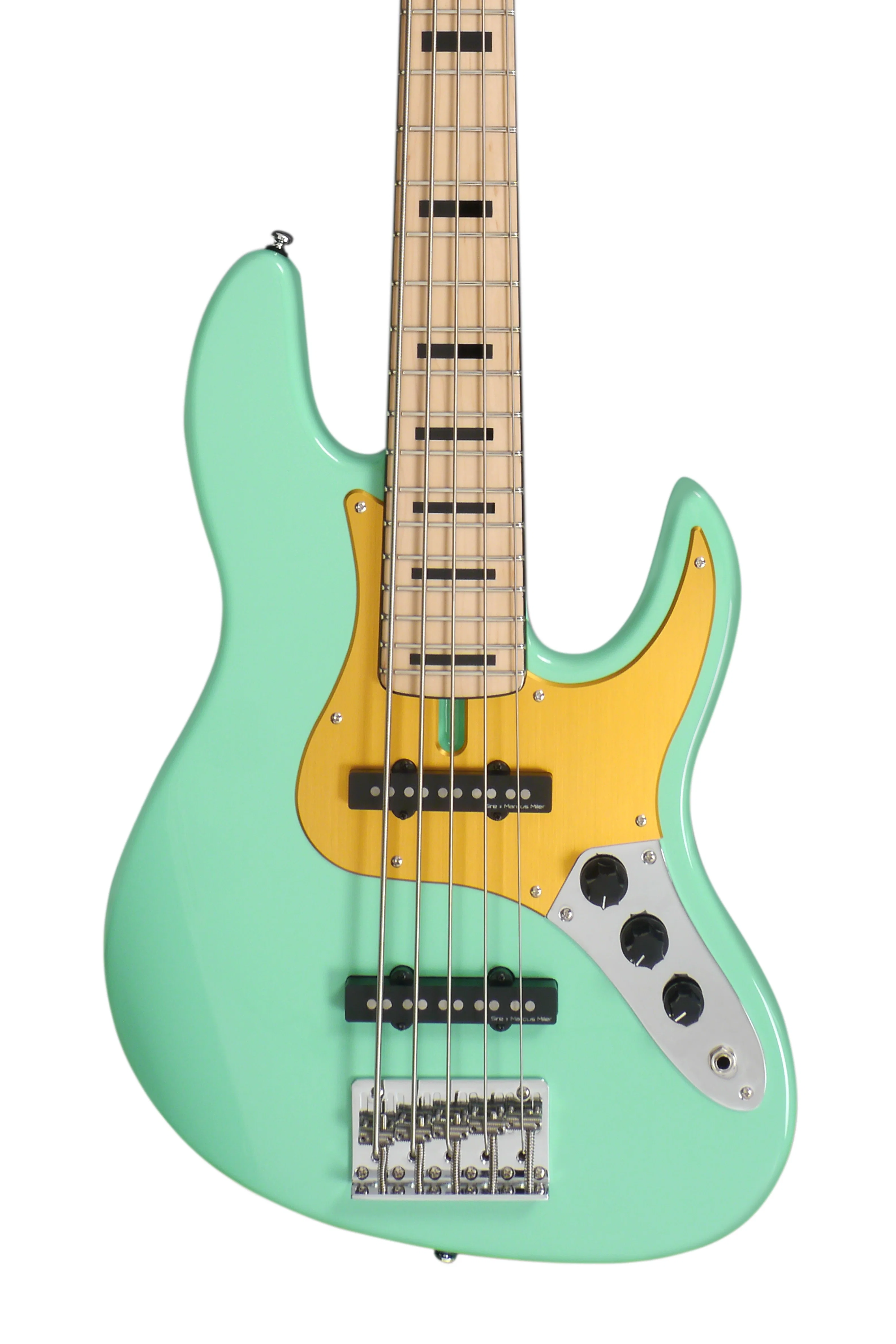 MARCUS MILLER V5 24-5 MLG BAJO ELECTRICO 5 CUERDAS MILD GREEN - Image 2