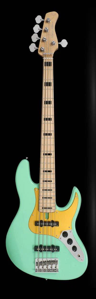 MARCUS MILLER V5 24-5 MLG BAJO ELECTRICO 5 CUERDAS MILD GREEN - Image 5