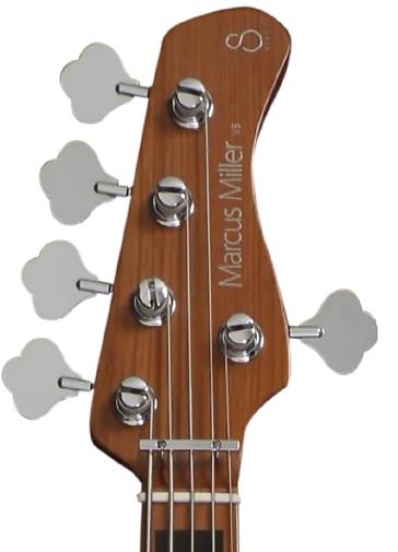 MARCUS MILLER V5 ALDER 5 CGM BAJO ELECTRICO 5 CUERDAS CHAMPAGNE GOLD METALLIC - Image 3