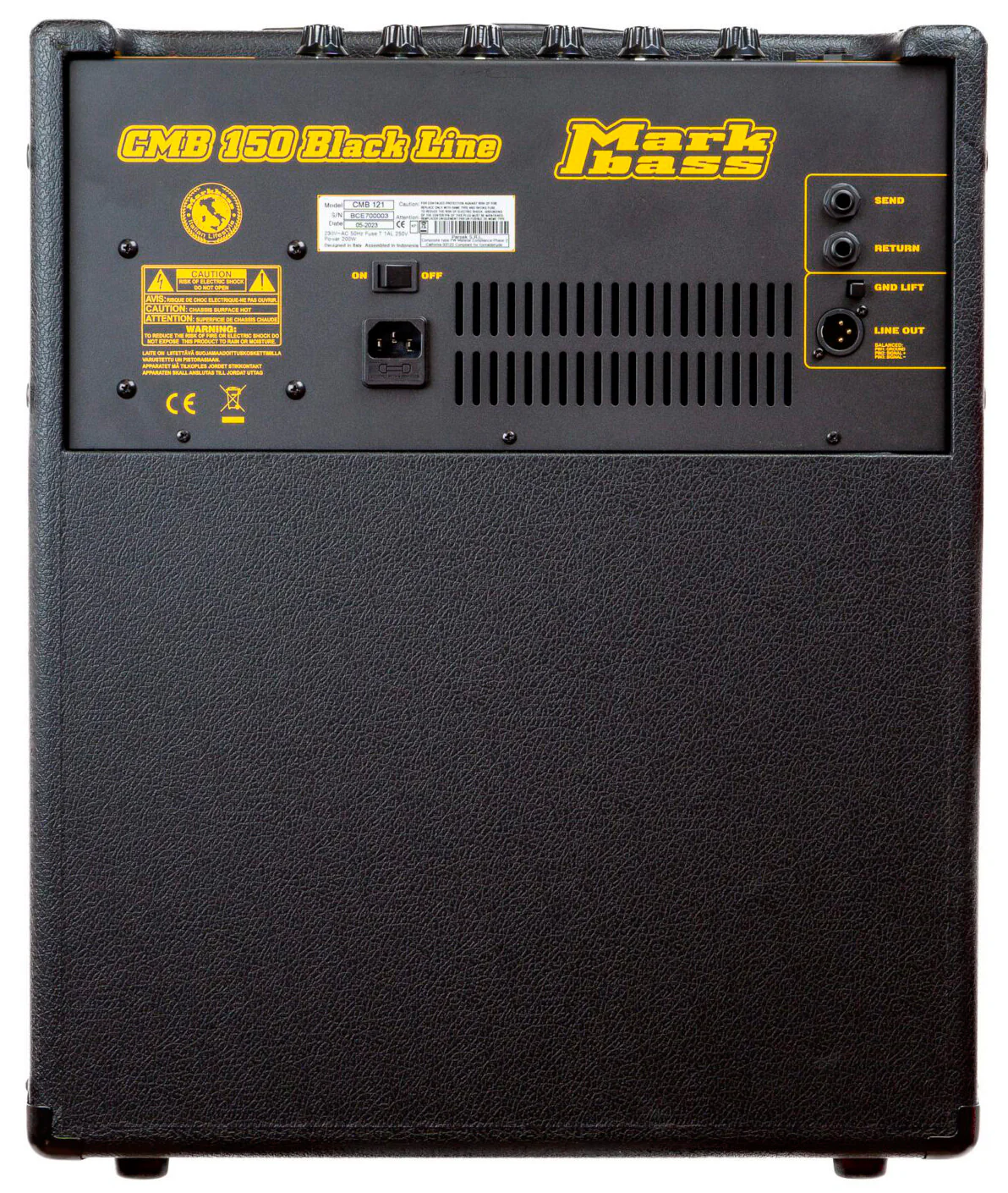 MARKBASS CMB151 BLACKLINE AMPLIFICADOR BAJO ELECTRICO - Image 3