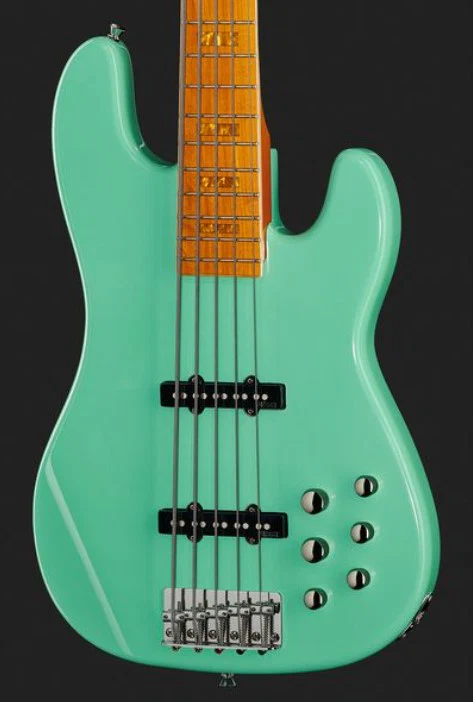 MARKBASS GV5 VSFG GLOXY BAJO ELECTRICO 5 CUERDAS VAL SURF GREEN - Image 8