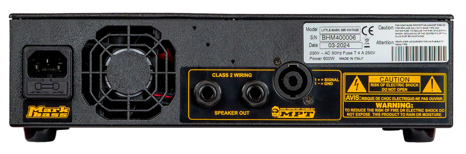 MARKBASS LITTLE MARK VINTAGE 58R AMPLIFICADOR CABEZAL BAJO - Image 2