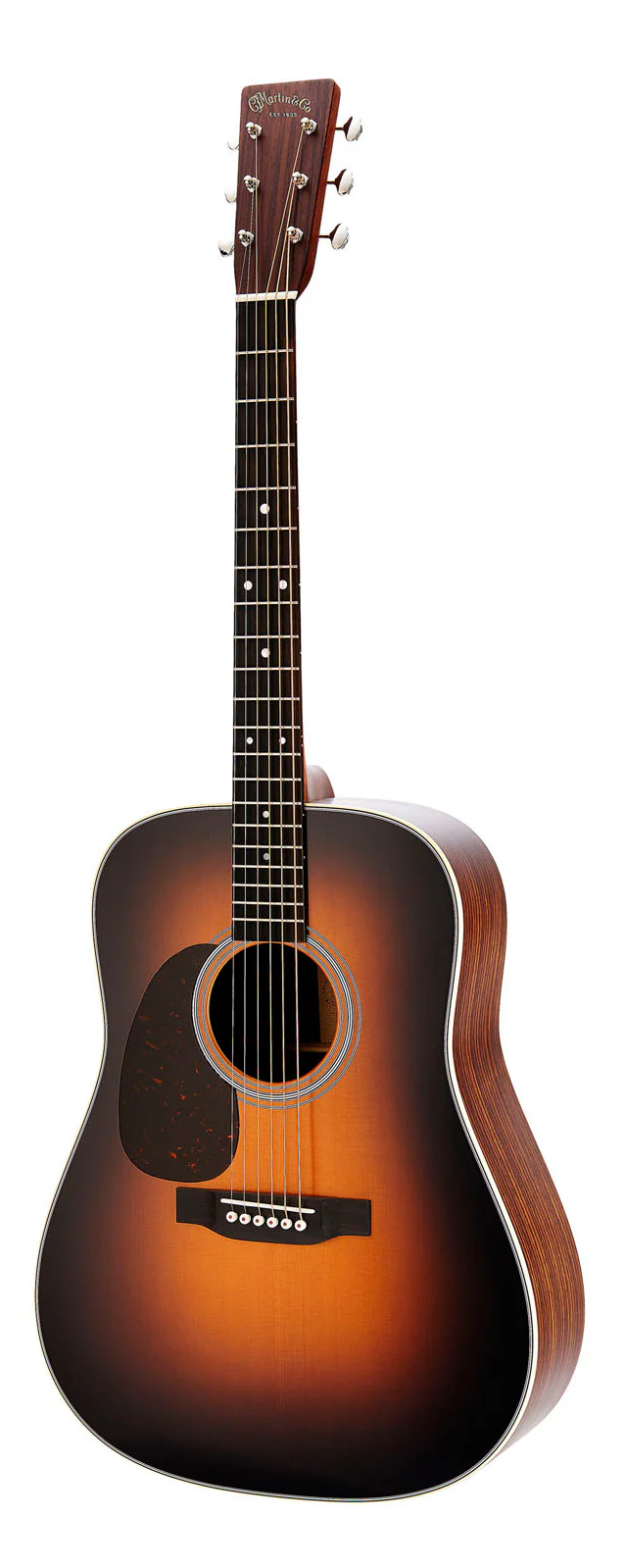 MARTIN D-28-SATIN-BST-L-GE STANDARD GOLDEN ERA 1935 GUITARRA ACUSTICA ZURDOS DREADNOUGHT SATIN BURST