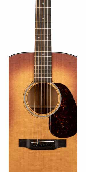 MARTIN D18 SATIN AMBST GUITARRA ACUSTICA DREADNOUGHT AMBER BURST - Image 3