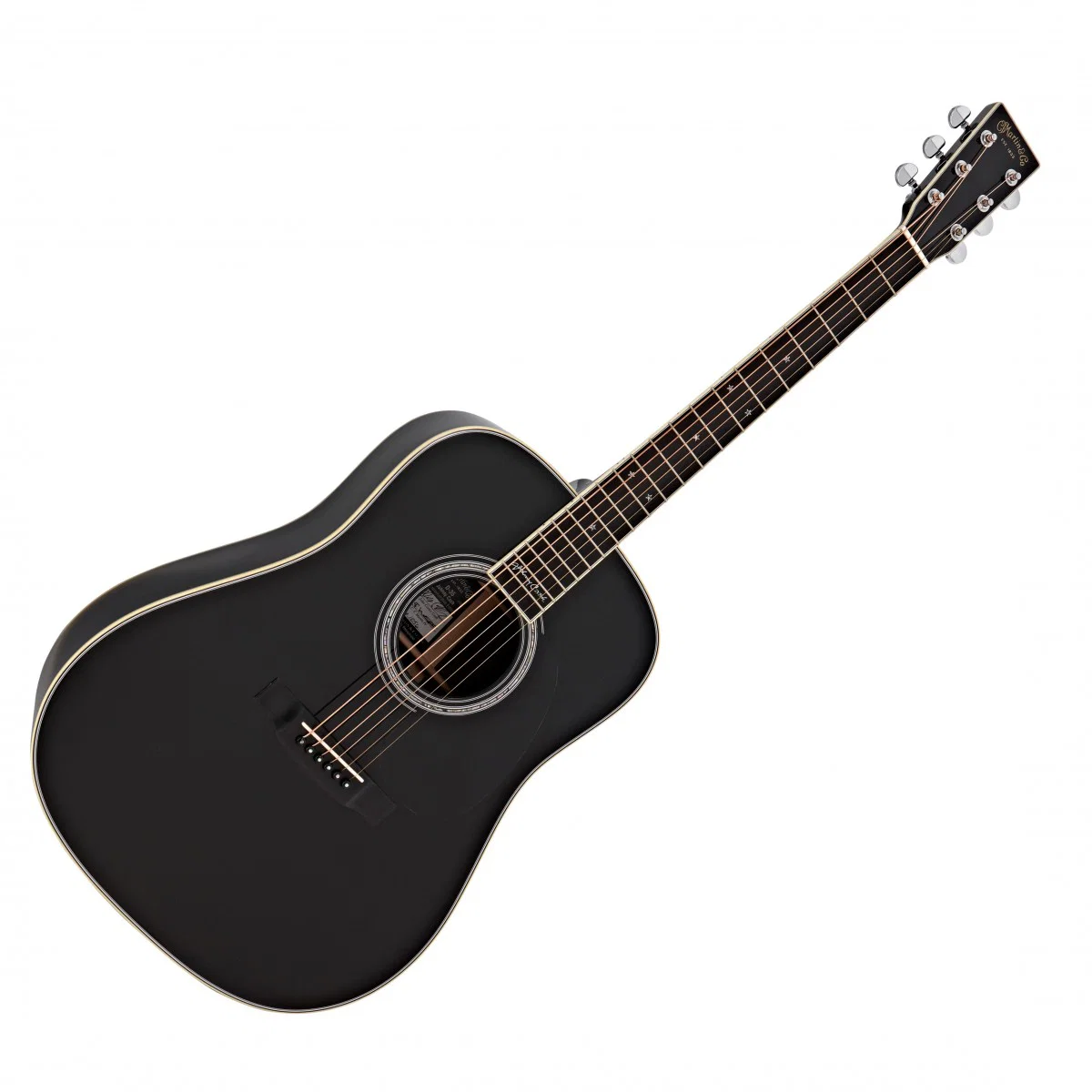 MARTIN D35 CASH JOHNNY CASH SIGNATURE GUITARRA ACUSTICA DREADNOUGHT NEGRA - Image 13
