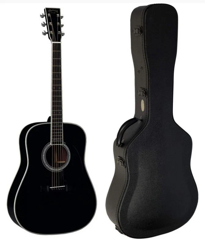 MARTIN D35 CASH JOHNNY CASH SIGNATURE GUITARRA ACUSTICA DREADNOUGHT NEGRA - Image 14