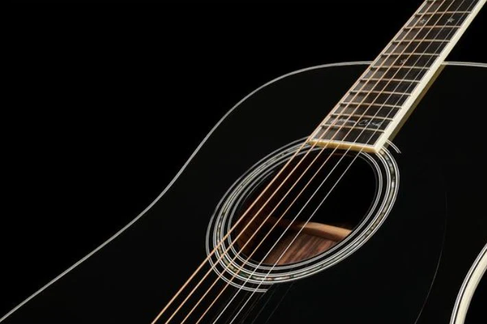 MARTIN D35 CASH JOHNNY CASH SIGNATURE GUITARRA ACUSTICA DREADNOUGHT NEGRA - Image 18