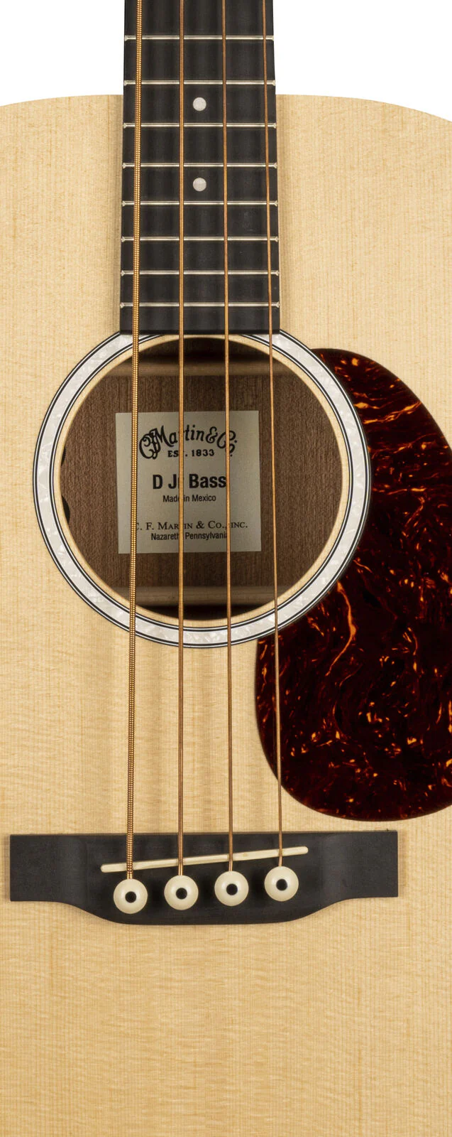 MARTIN DJR-10E-BASS BAJO ELECTROACUSTICO NATURAL - Image 3