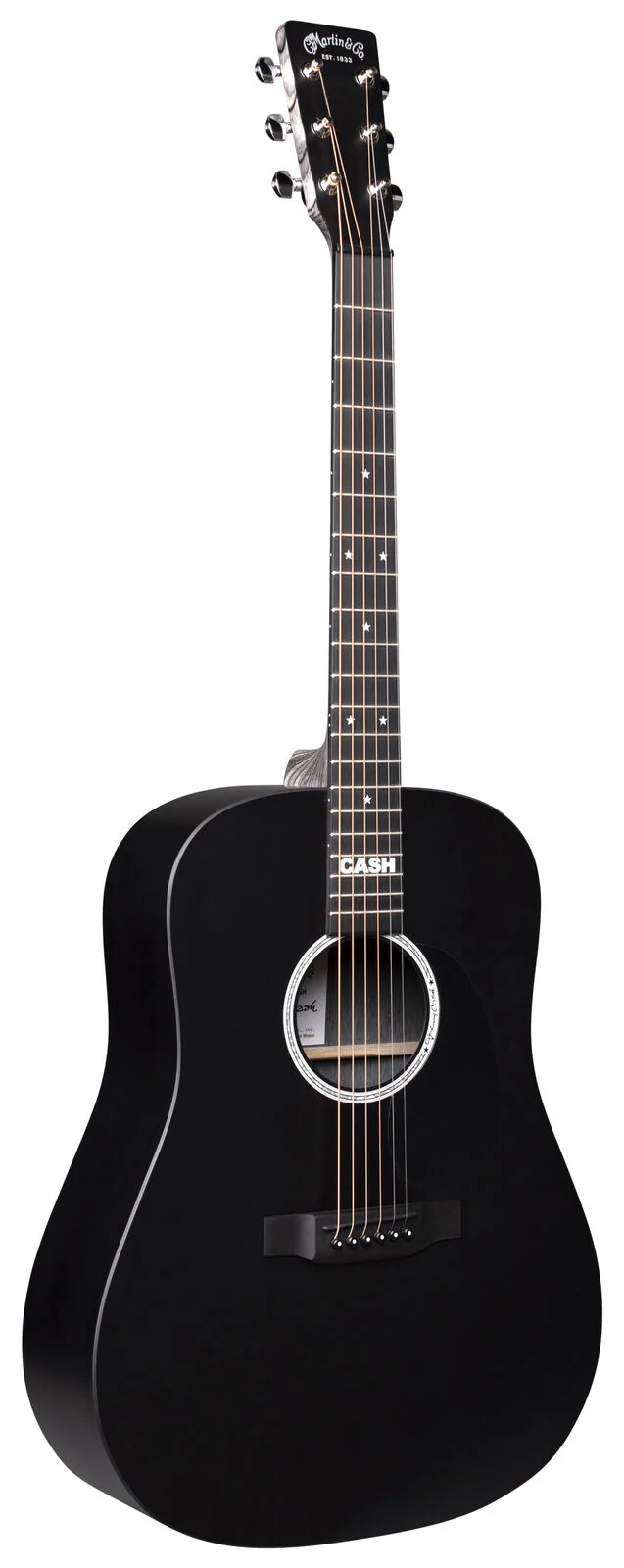 MARTIN DX CASH JOHNNY CASH GUITARRA ELECTROACUSTICA DREADNOUGHT NEGRA - Image 2