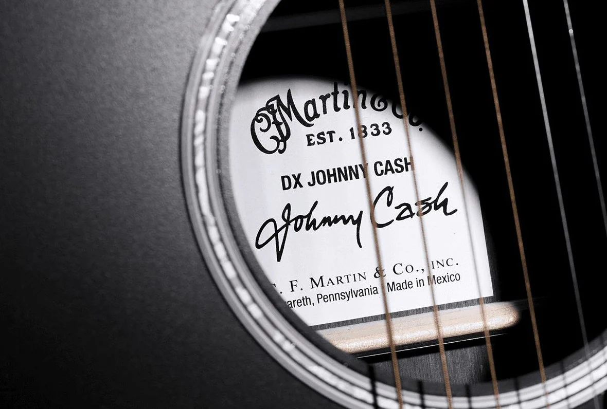 MARTIN DX CASH L JOHNNY CASH GUITARRA ACUSTICA DREADNOUGHT PARA ZURDOS - Image 4
