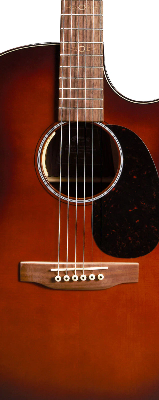 MARTIN GPCE INCEPTION MAPLE GUITARRA ELECTROACUSTICA GRAND PERFORMANCE AMBER FADE SUNBURST - Image 3