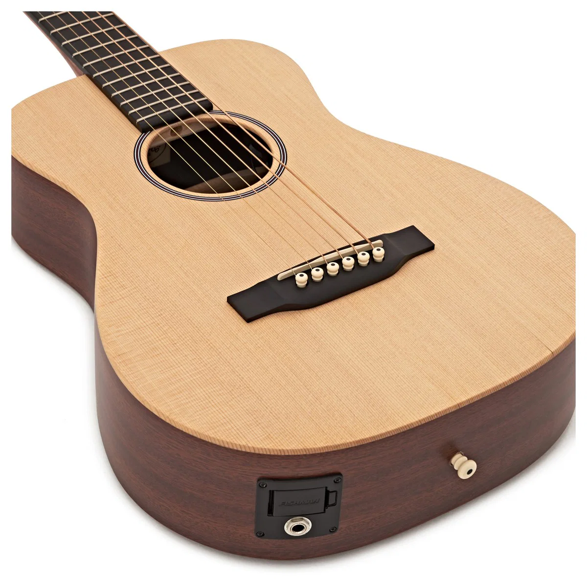 MARTIN LX1E L LITTLE MARTIN GUITARRA ELECTROACUSTICA MINI ZURDOS - Image 7