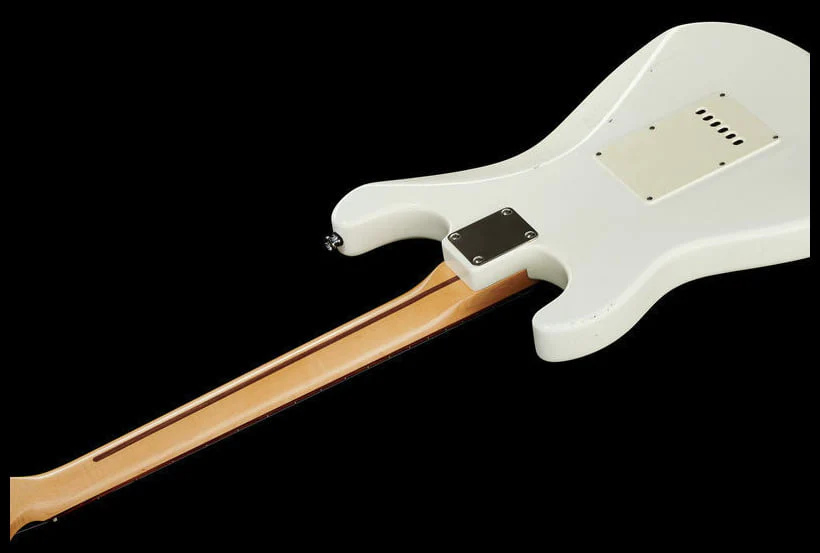 MAYBACH STRADOVARI S61 GUITARRA ELECTRICA OLYMPIC WHITE AGED - Image 11
