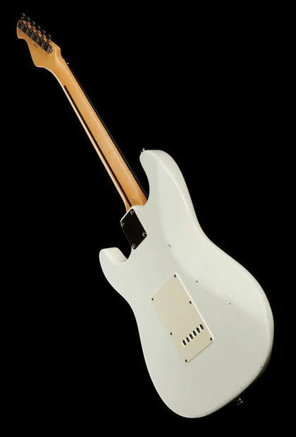 MAYBACH STRADOVARI S61 GUITARRA ELECTRICA OLYMPIC WHITE AGED - Image 14