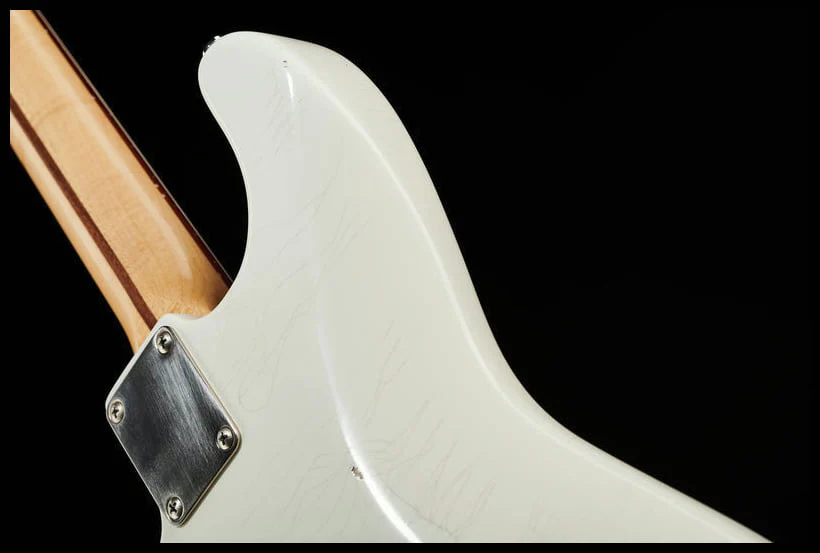 MAYBACH STRADOVARI S61 GUITARRA ELECTRICA OLYMPIC WHITE AGED - Image 15