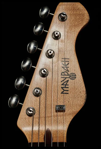 MAYBACH STRADOVARI S61 GUITARRA ELECTRICA OLYMPIC WHITE AGED - Image 19