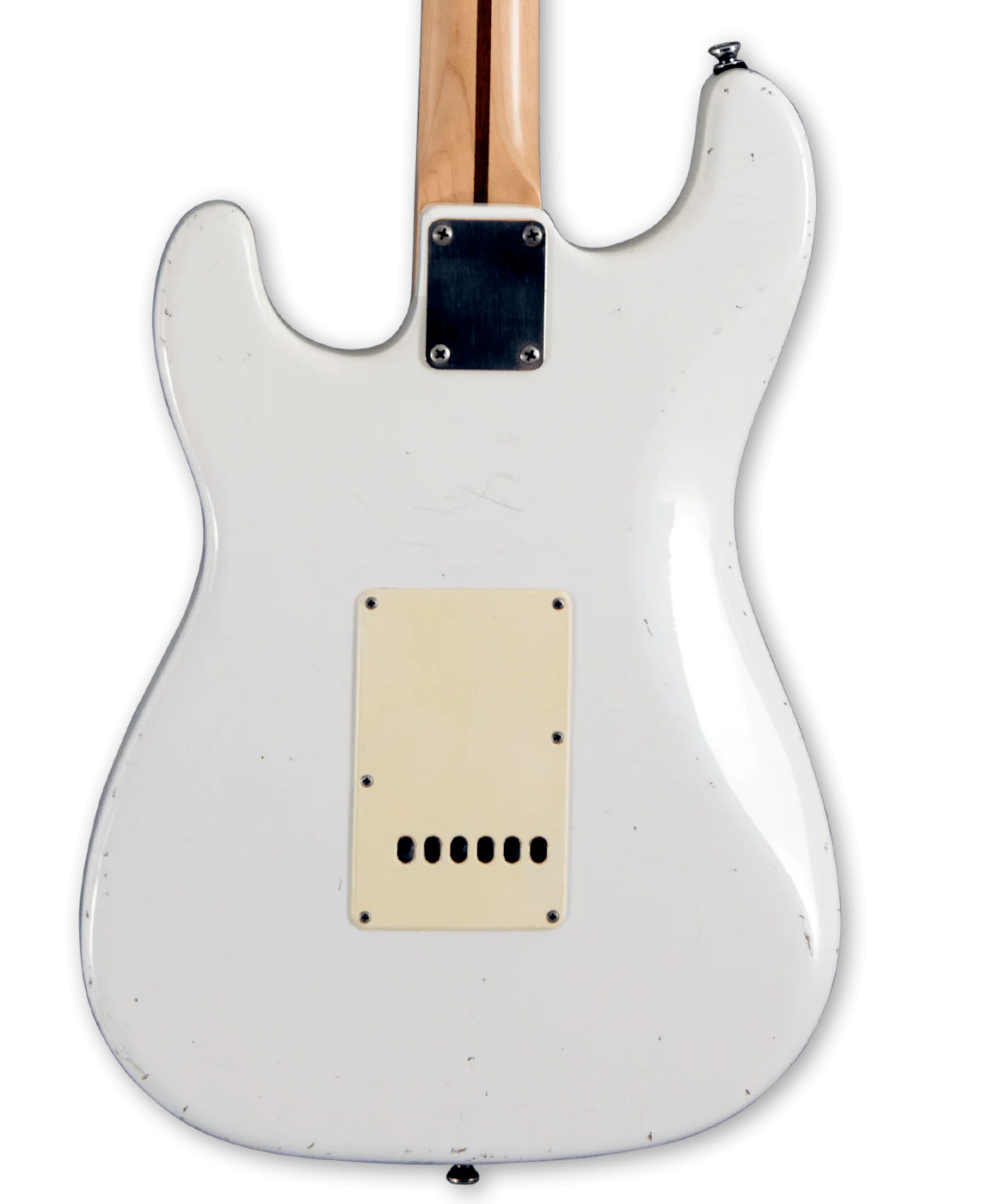 MAYBACH STRADOVARI S61 GUITARRA ELECTRICA OLYMPIC WHITE AGED - Image 3
