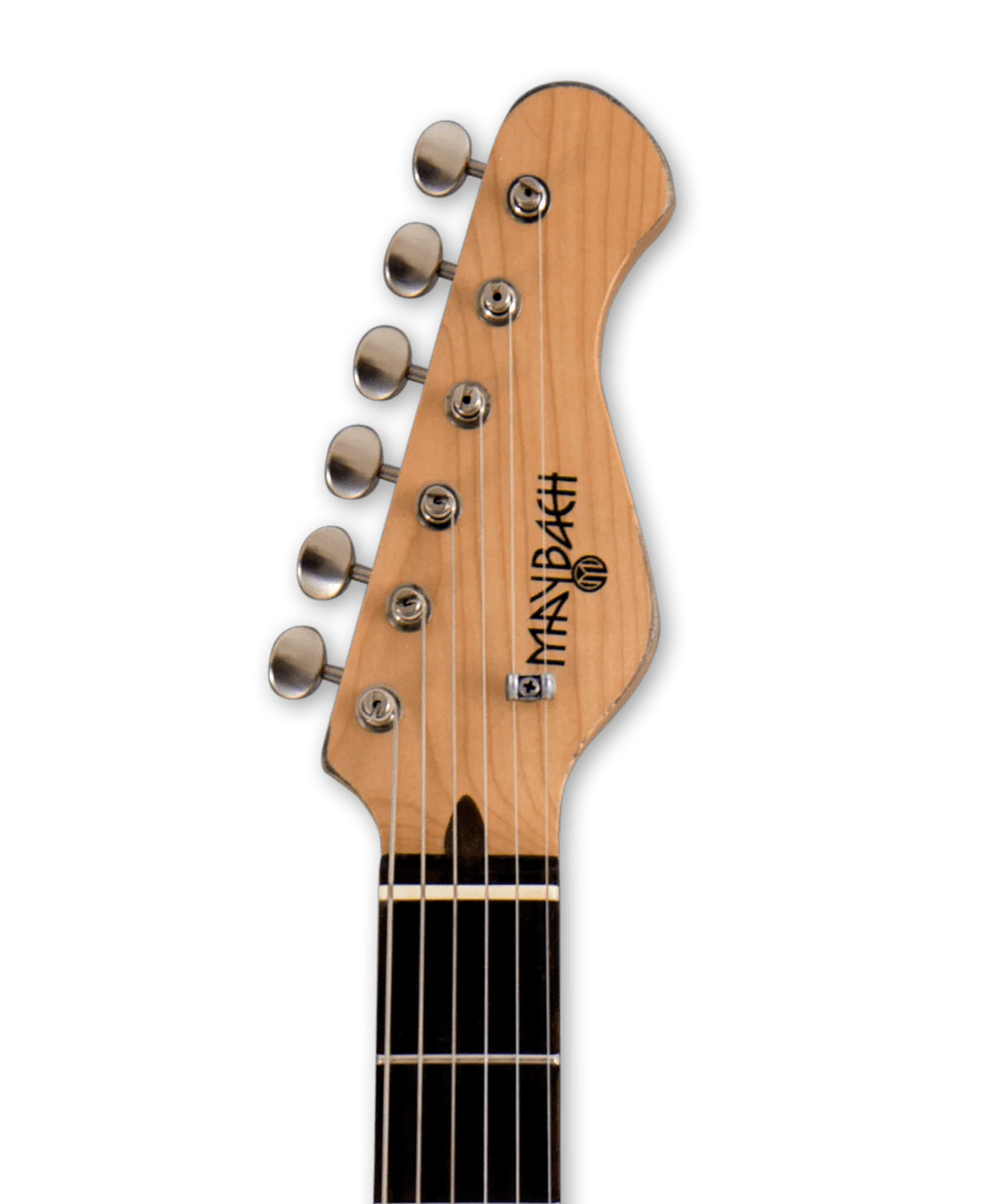 MAYBACH STRADOVARI S61 GUITARRA ELECTRICA OLYMPIC WHITE AGED - Image 4