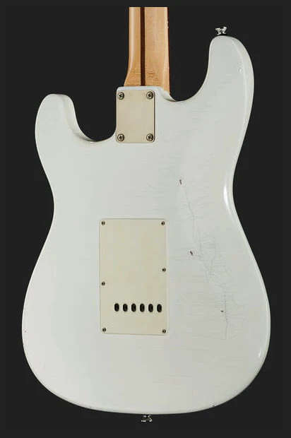 MAYBACH STRADOVARI S61 GUITARRA ELECTRICA OLYMPIC WHITE AGED - Image 8