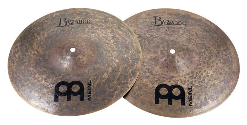 MEINL B14DAH BYZANCE DARK HI HAT 14 PLATOS BATERIA - Image 11