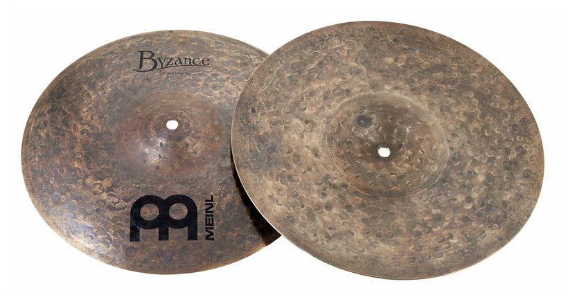 MEINL B14DAH BYZANCE DARK HI HAT 14 PLATOS BATERIA - Image 12
