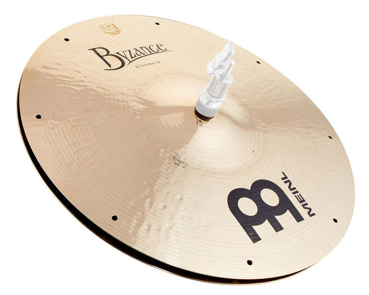 MEINL B14FH BYZANCE BRILLIANT HI HAT 14 PLATOS BATERIA - Image 11