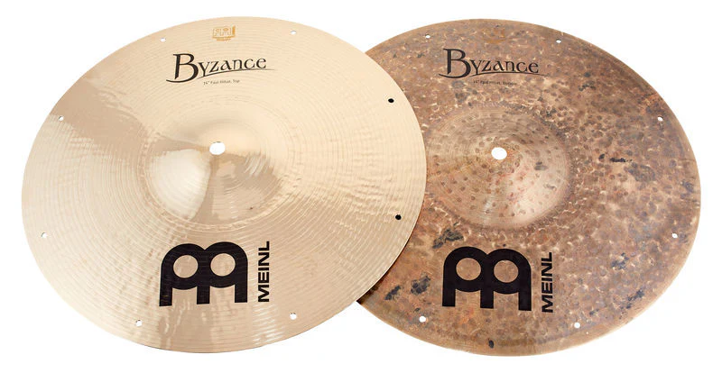 MEINL B14FH BYZANCE BRILLIANT HI HAT 14 PLATOS BATERIA - Image 12