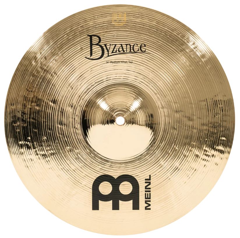 MEINL B14MHB BYZANCE BRILLIANT MEDIUM HI HAT 14 PLATOS BATERIA - Image 5