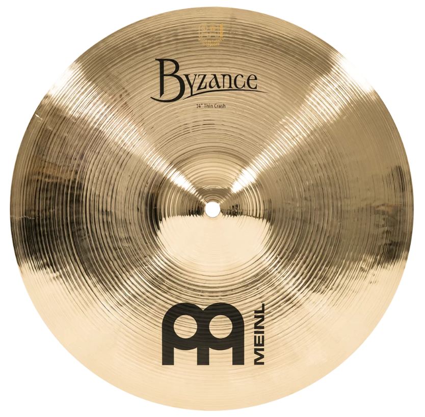 MEINL B14TCB BYZANCE BRILLIANT THIN CRASH 14 PLATO BATERIA