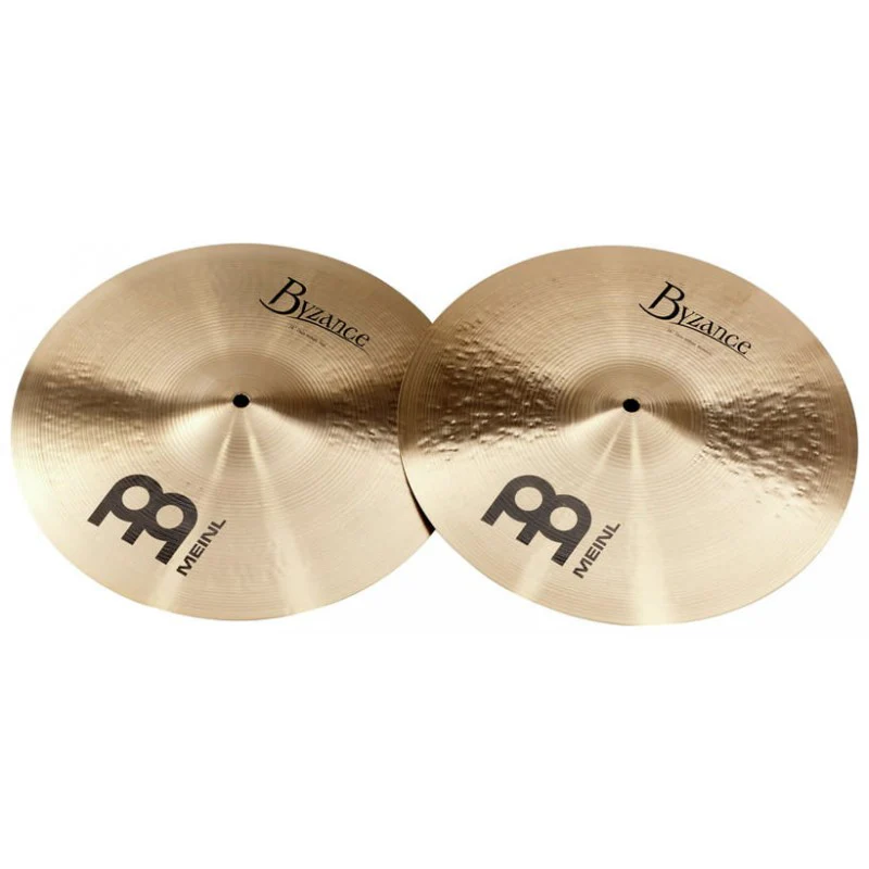 MEINL B14TH BYZANCE TRADITIONAL HI HAT 14 PLATOS BATERIA - Image 11