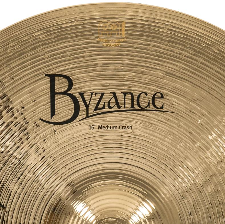 MEINL B16MCB BYZANCE BRILLIANT MEDIUM CRASH 16 PLATO BATERIA - Image 6