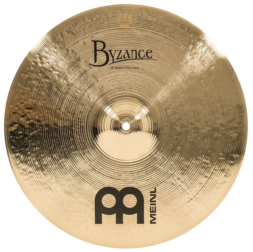 MEINL B16MTCB BYZANCE BRILLIANT MEDIUM THIN CRASH 16 PLATO BATERIA