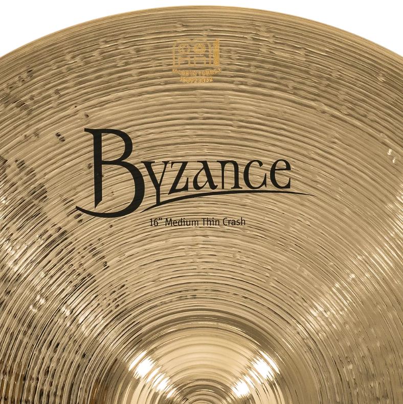 MEINL B16MTCB BYZANCE BRILLIANT MEDIUM THIN CRASH 16 PLATO BATERIA - Image 6